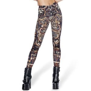 Blackmilk Steampunk Brass Leggings